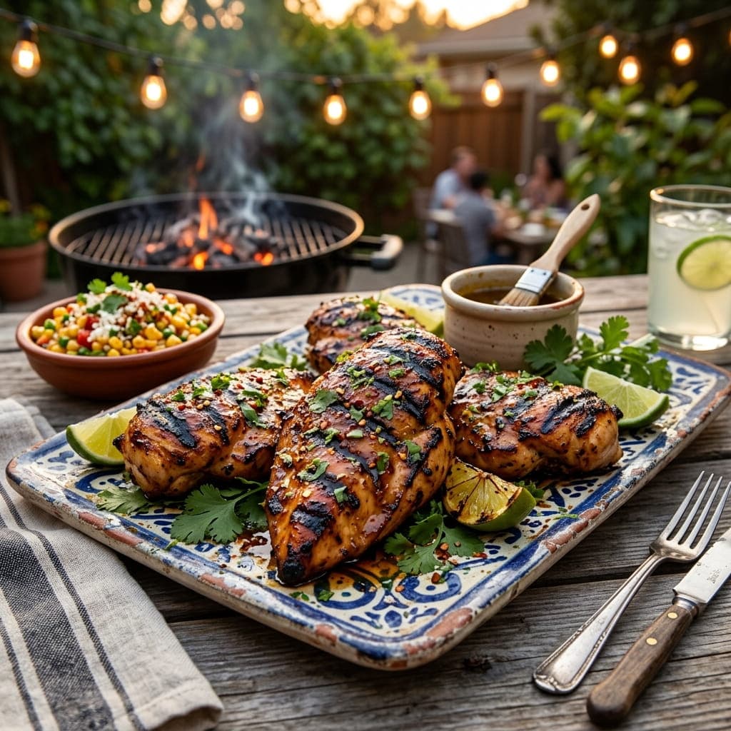 Mexican Honey Lime Grilled Chicken Breasts