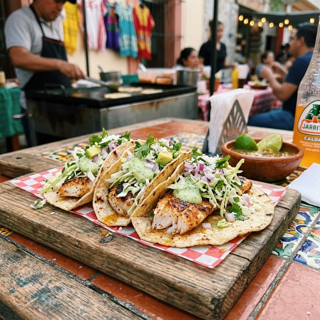 Mexican Chili Lime Fish Street Tacos