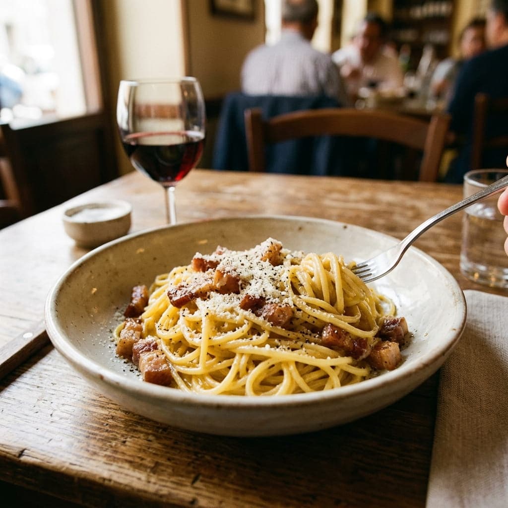 Authentic Italian Pasta Carbonara