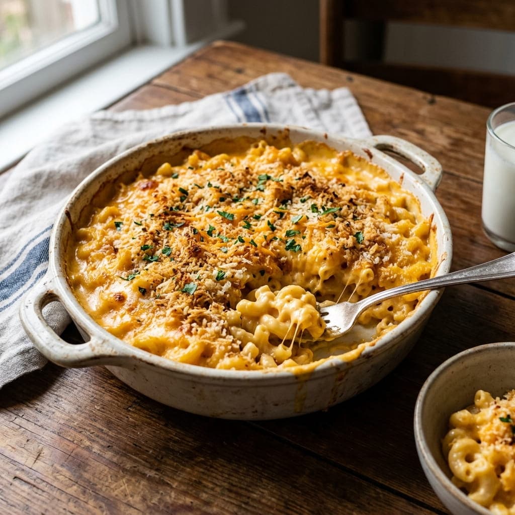 Classic American Creamy Mac and Cheese