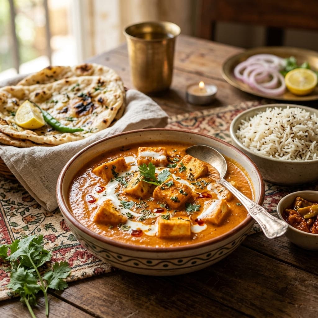 Classic Indian Paneer Butter Masala