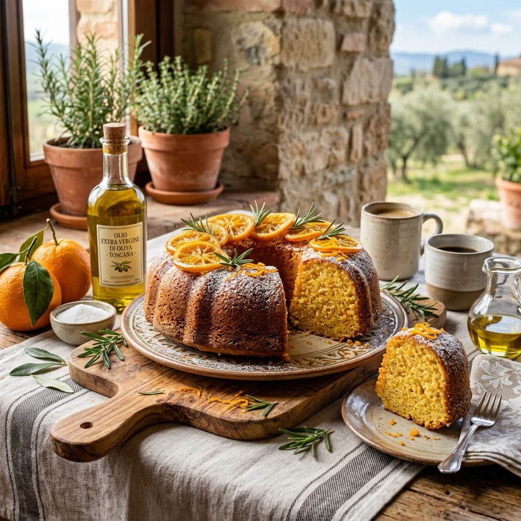 Italian Olive Oil Orange Cake