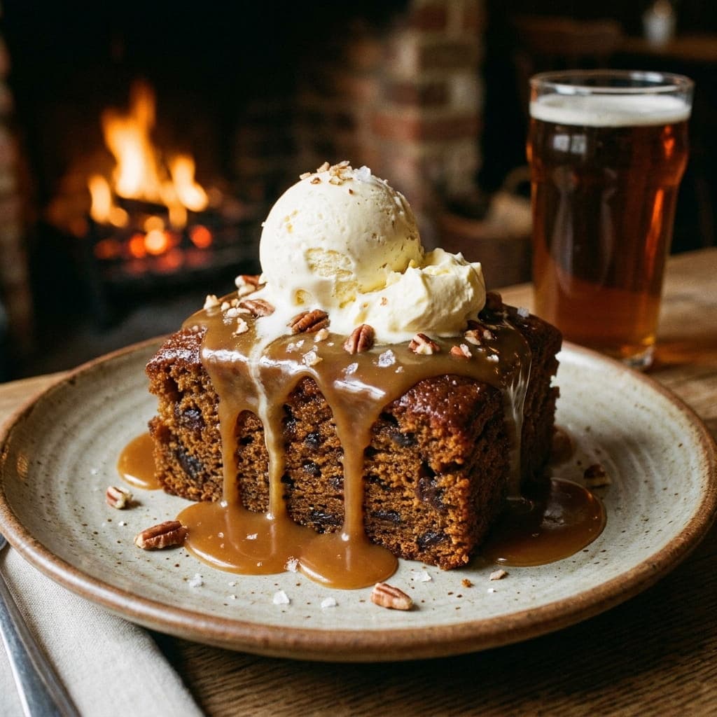 Traditional British Sticky Toffee Pudding