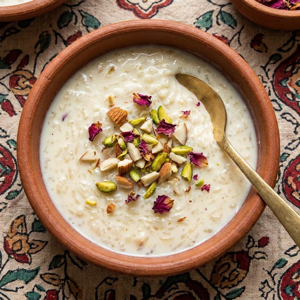Authentic Pakistani Rice Kheer (Pudding)