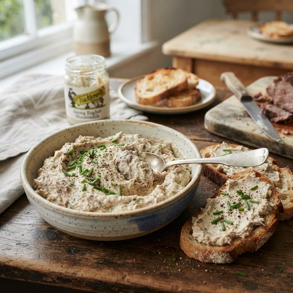 British Creamy Horseradish Beef Spread