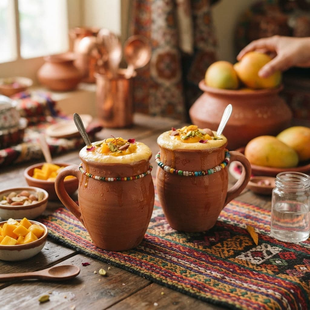 Authentic Pakistani Sweet Mango Lassi