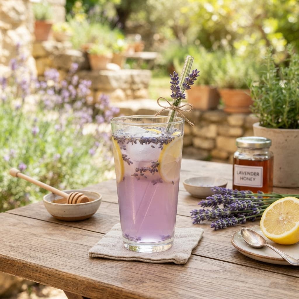 French Lavender Honey Lemonade Splash