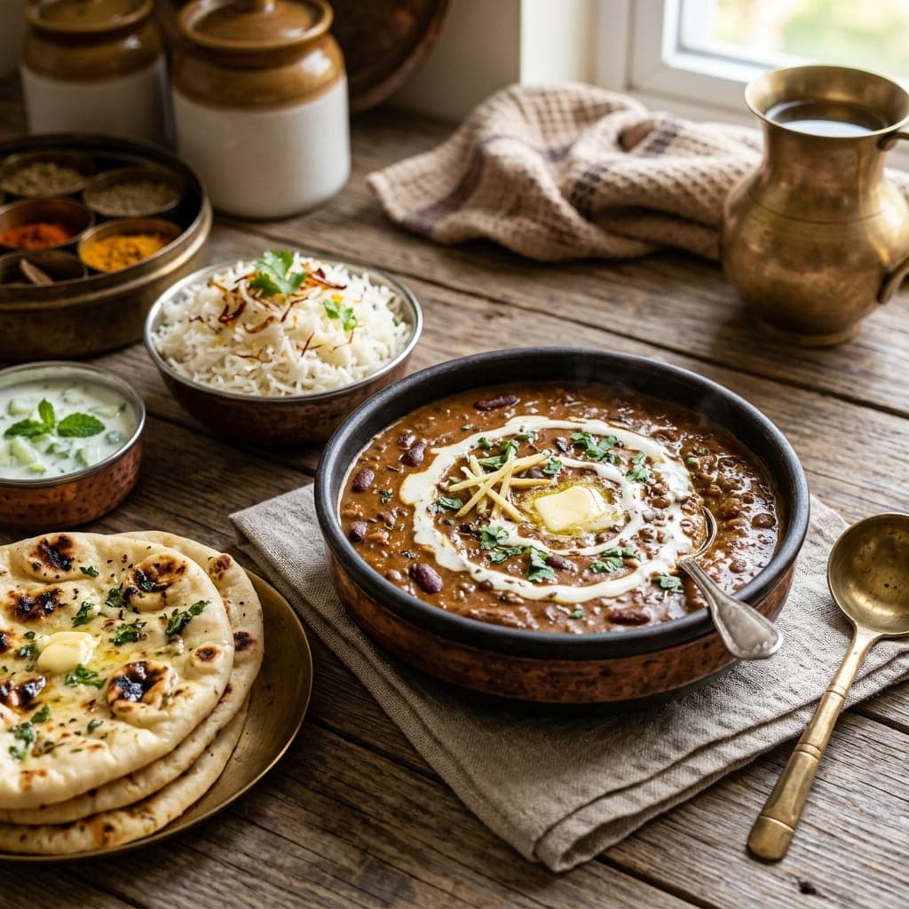 Indian Slow-Cooked Dal Makhani
