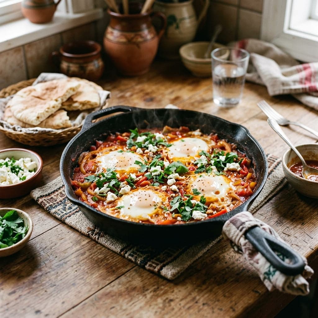 Traditional Middle Eastern Shakshuka