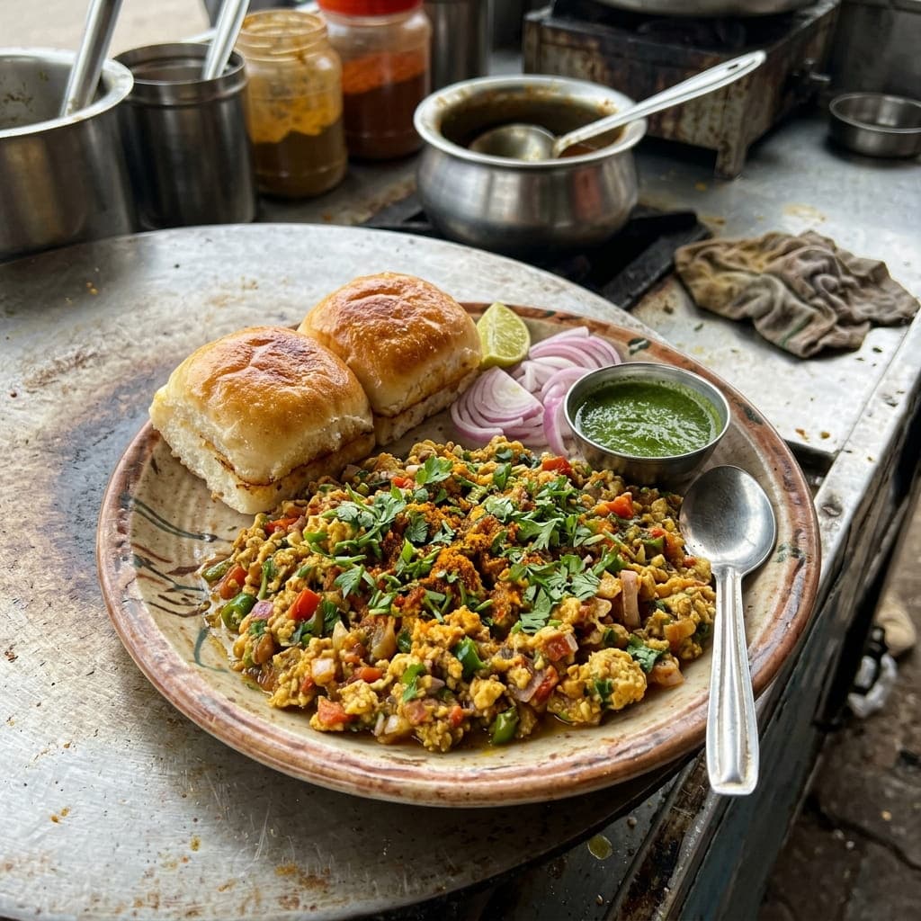 Indian Street Style Egg Bhurji