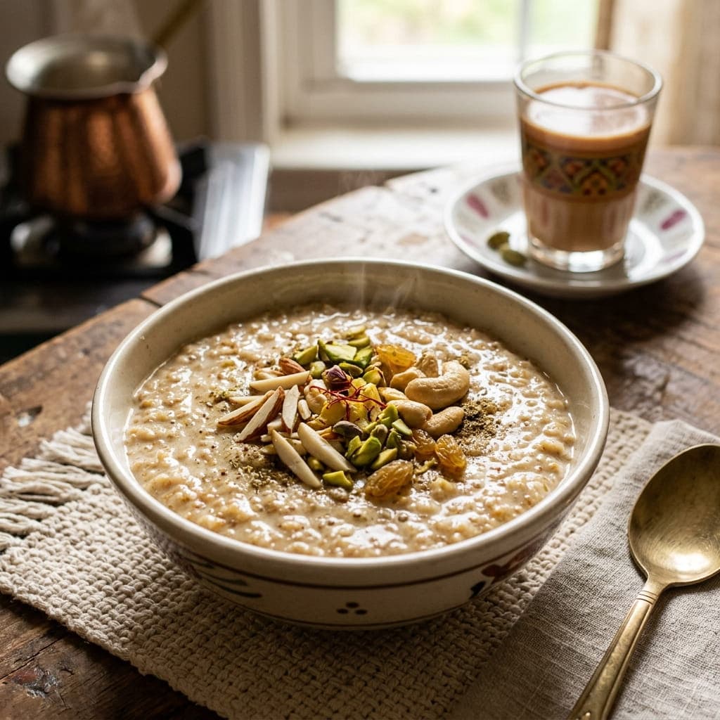 Classic Pakistani Dalia (Sweet Milk Oats)