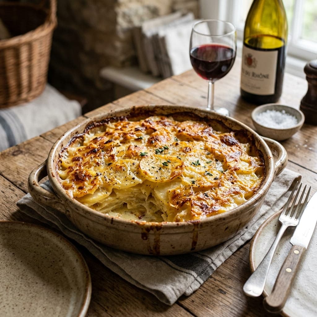 Classic French Potato Gratin Dauphinois